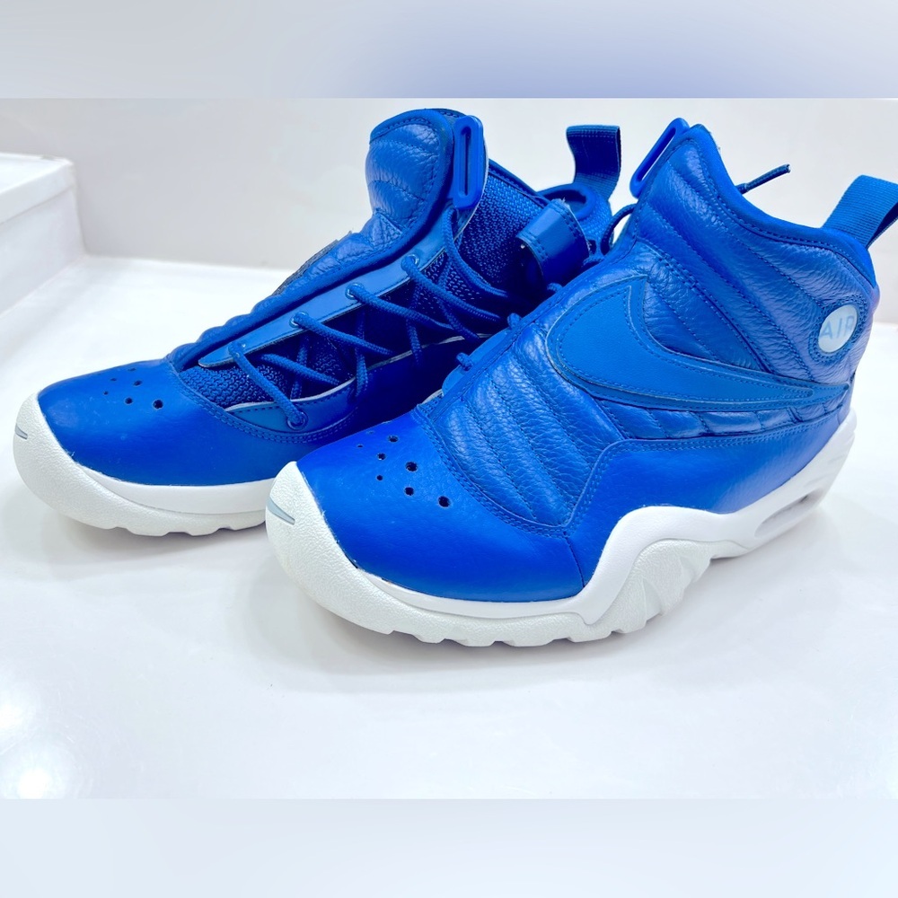 Nike Air Shake Ndestrukt Blue Jay/Blue Jay-Summit White Men’s 7.5 LIKE NEW! RARE - Picture 4 of 11